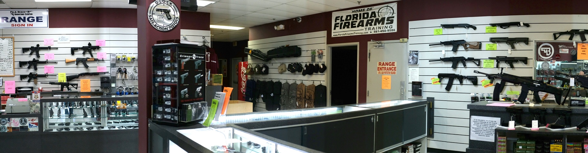 Palm Beach Gun Store, Gun Smith, Shooting Range, Ammunition Sales